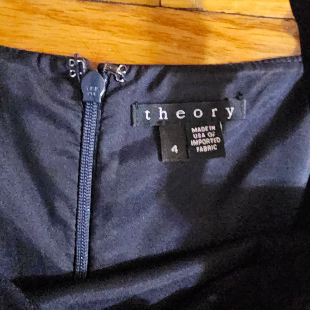 Theory Black Dress Size 4 - Picture 7 of 7